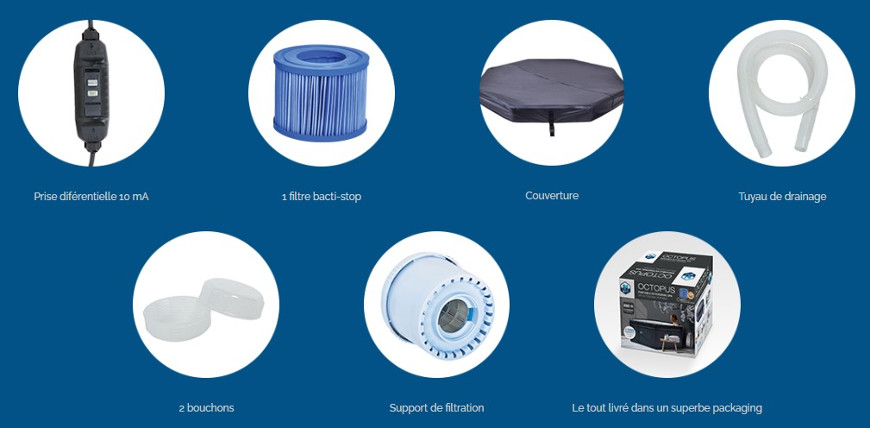 accessoires netspa octopus