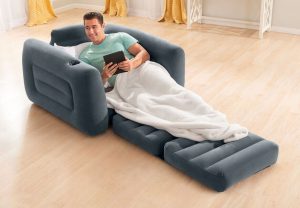 fauteuil intex convertible en matelas gonflable 1 personne