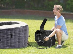 jacuzzi gonflable intex ardoise 6 places
