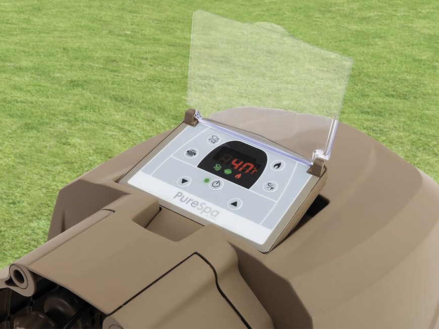 panneau de commande du spa sahara 8 places de la marque intex