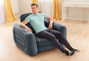 siège gonflable convertible intex pull out
