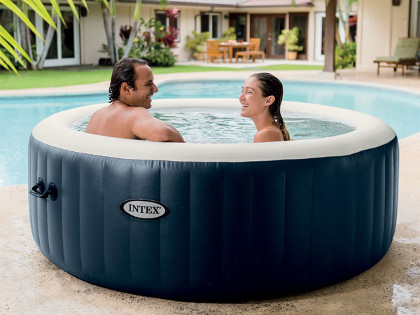spa intex 4 places blue navy